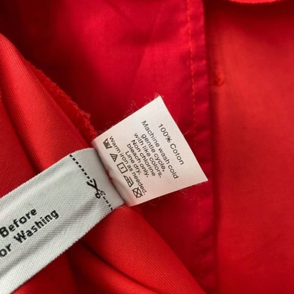 J. Crew Mini Flare Skirt Coral Orange Size 6 - Picture 8 of 11